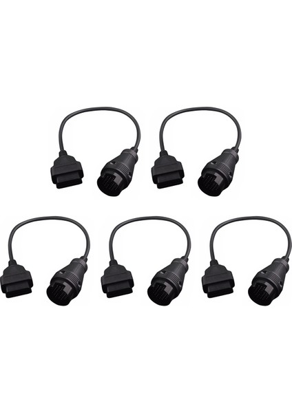 Benz MB Için 5x 38 Pin - 16 Pin Obd2 Obd Iı Teşhis Adaptörü 38 Pın Obd 38PIN Konnektörü (Yurt Dışından)