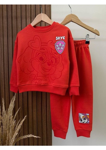 Paw Patroll Skye Temalı Kız Çocuk 3 Iplik Alt Üst Takım Süper Kalite Kumaş fiyatları