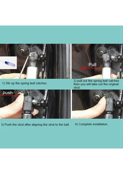 Araba Bagaj Gaz Bahar Struts Boot Shock Litter 4M51A406A10AB Ford Focus Mk2 2005-2010 (Yurt Dışından) indirimleri