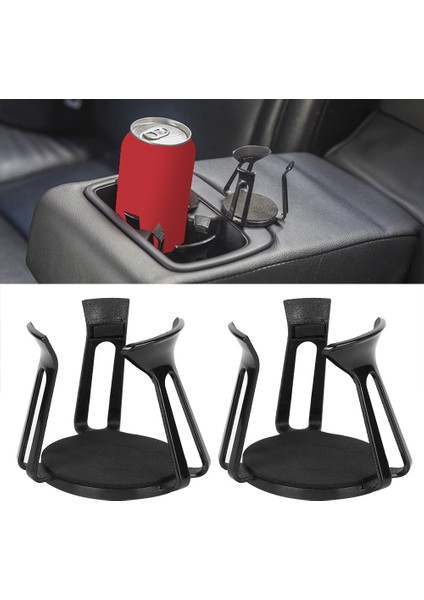 Evrensel Plastik 2 Adet Araba Iç Su Bardağı Tutucu Macun Sabitleyicisi Stoper Içecek Şişe Standı Aksesuarı (Yurt Dışından) fiyatları