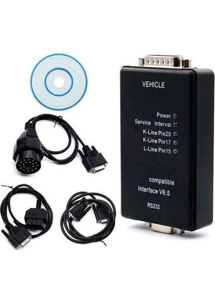 Bmw E30/E36/E46/E34/E39/E53/E32 Için Auto Carsoft 6 5 Için RS232 Pc Arabirim Arabası Teşhis Aracı (Yurt Dışından)