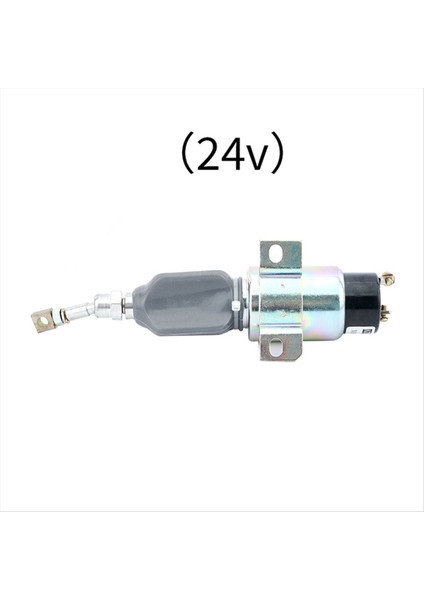 24V Dizel Jeneratör Set Motor Stop Solenoid Valf Ekskavatör Ateş Söndürücü Flameout Yakıt Anahtarı (Yurt Dışından) indirimleri