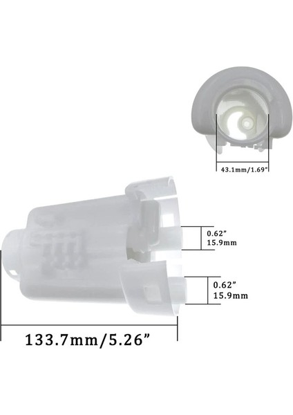 Toyota Corolla Yaris Rav 4 Celica Verso Lexus 23300-23030 Için Yakıt Filtresi+Yakıt Enjeksiyon Basınç Regülatörü (Yurt Dışından) fiyatları