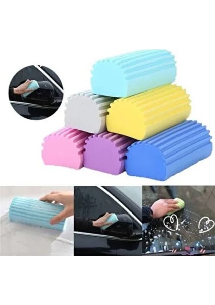 2 Adet - Sihirli Sünger Duster Nemli Toz Alma - Araba Silme - Çok Fonksiyonlu Temizleme Süngeri modelleri