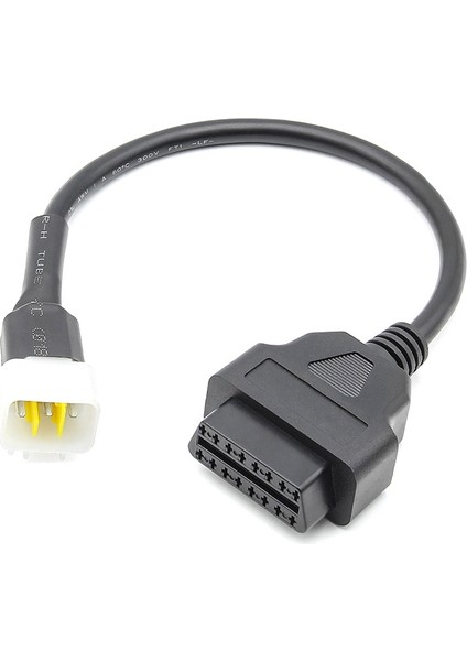 Delphi Için 6 Pin 16 Pin Adaptör Kablo Motosiklet Arızası Algılama Konnektörü (Yurt Dışından)