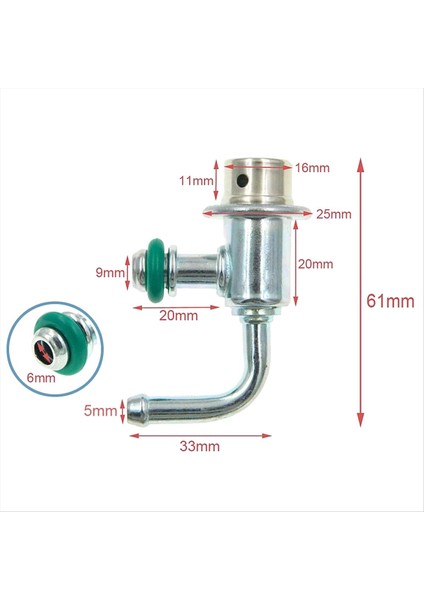 Mrsubıshı Pajero/montero 2000-2005 Için MR431115 Yakıt Enjeksiyon Basınç Regülatörü Space Wagon 1997-2003 (Yurt Dışından) indirimleri