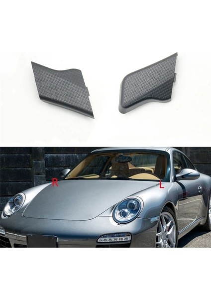 Araba Sağ Ön Cam Silecek Yan Cowl Trim Paneli Kapak Porsche 911 Carrera Boxster 987 718 Cayman 997 2005-2013 (Yurt Dışından) fırsatları