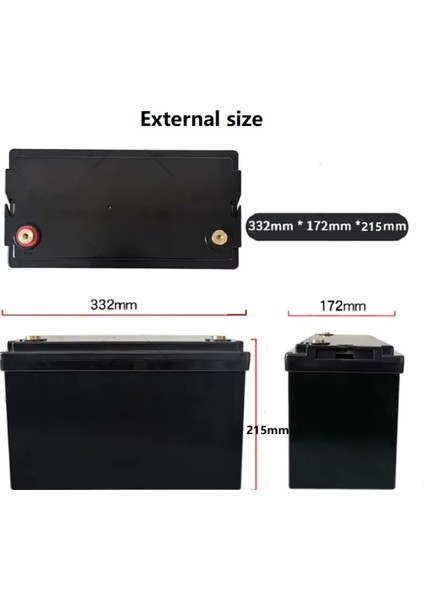 Ges 12.8 Volt 100 Ah Lifepo4 Batarya fiyatları