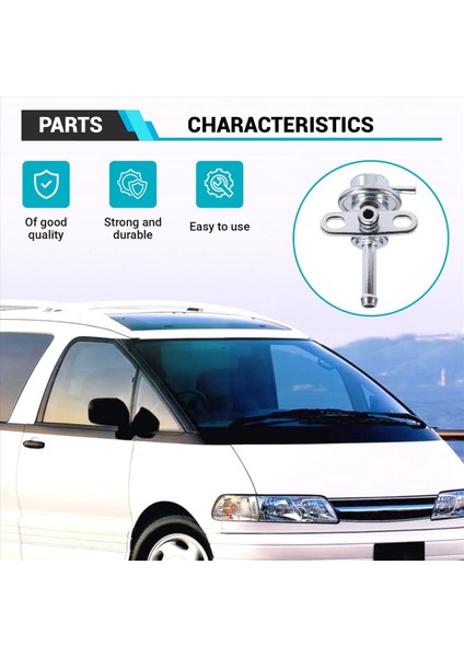 Toyota Için Araç Yakıt Basınç Regülatörü 23280-76010 Emina Lucida 1992-1999 Previa L4 1991-1995 2328076010 Kısa (Yurt Dışından) modelleri