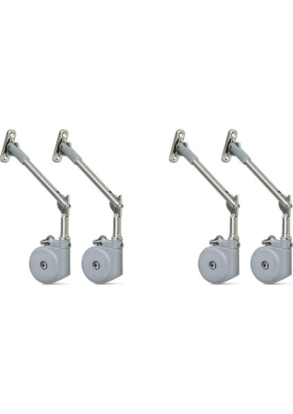 Kapak Oyuncak Kutuları ve Yukarı Doğru Üst Açık Flep Kapıları Için Yumuşak Yakın Kapak Desteği ile Açık Kalın (4 Paketi) (Yurt Dışından)