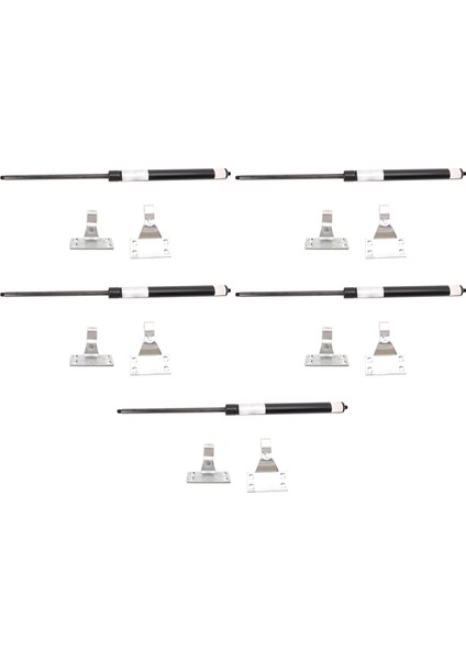 5x Basınç Altında 50KG Yatak Hidrolik Menteşe Kuvveti Asansör Destek Destek Mobilya Gazı Bahar Dolabı Kapısı Mutfak Dolap Menteşeleri (Yurt Dışından)