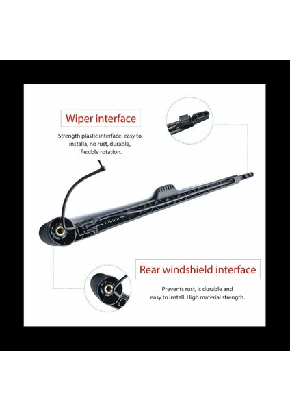 2x Chevrolet Trailblazer Elçisi Buick Rainier Ön Cam Silecek Kol Bıçağı Seti (Yurt Dışından) modelleri