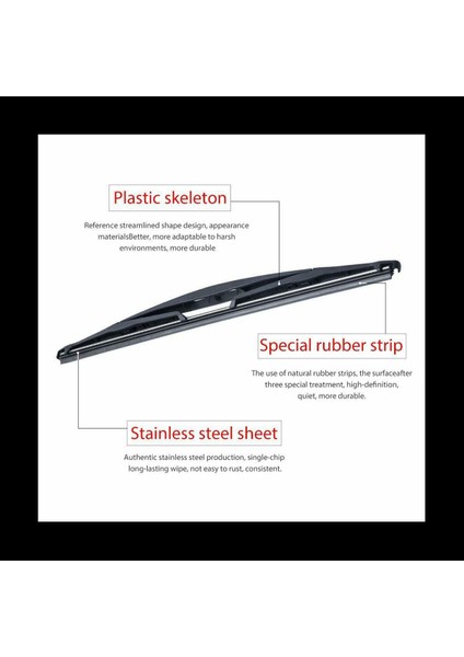 2x Chevrolet Trailblazer Elçisi Buick Rainier Ön Cam Silecek Kol Bıçağı Seti (Yurt Dışından) fırsatları