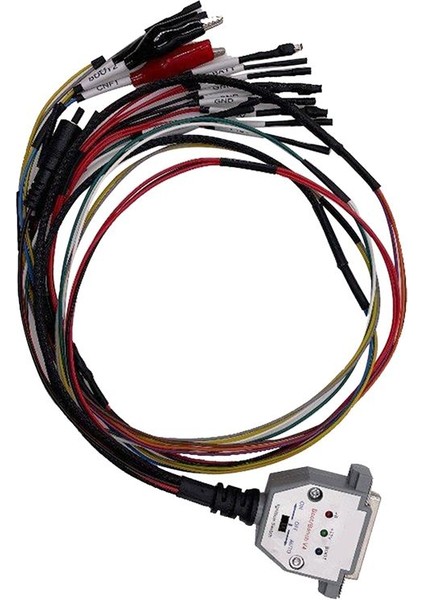 Sm2 Pro+ J2534 Vcı Için Switch Boot Tezgah Kablosu DB25 ile LED Işıklar (Yurt Dışından) modelleri