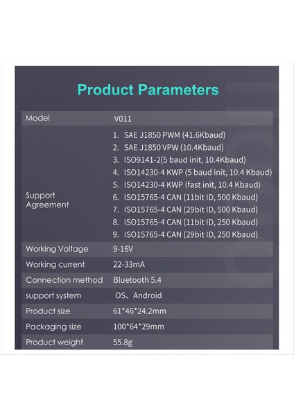 Yeni Araba Teşhis Aleti Bluetooth Bağlantısı Obd Iı Algılama Aracı Hata Teşhisi Kod Okuma Voltajı (Yurt Dışından) fırsatları