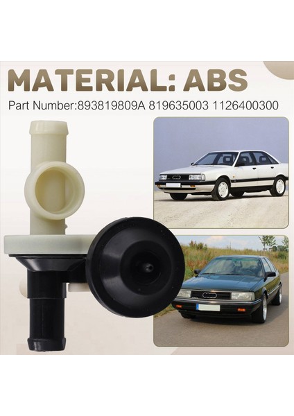 Isıtıcı Soğutucu Kontrol Su Valfi 893819809A 819635003 Audi 200/C3 100/C4 500 A6/sedan/s6 Mc/3b Için 1126400300 (Yurt Dışından) modelleri