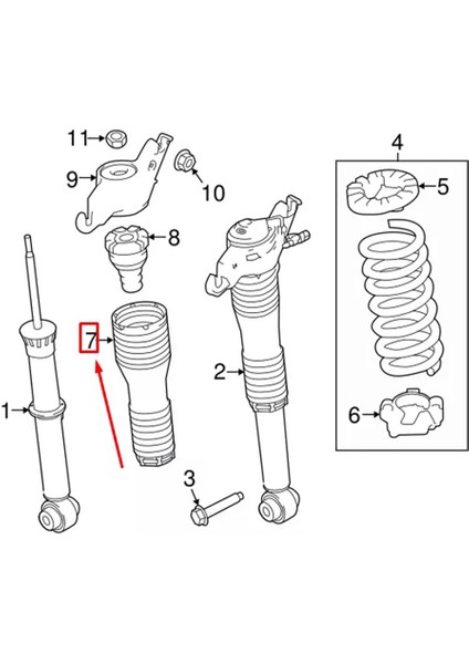 Range Rover Evoque 2019 Discovery Sport 2015 LR061354 Için Arka Şok Emici Önyükleme Toz Kapağı (Yurt Dışından) modelleri