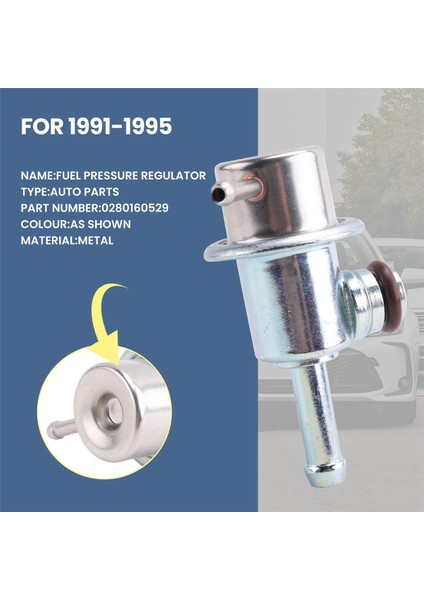 Toyota Lexcen Için Yakıt Basıncı Regülatörü 0280160529 1991-1995 Holden Commodore Vp 3 8l 1991-1995 Serisi 5 0l 1995-2000 (Yurt Dışından)