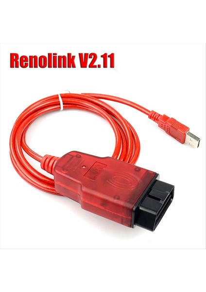 Renolink V2 Için 11 Renault/dacia Anahtar Kodlama/air Reno Reno Link USB Teşhis Kablosu Için 11 Obd2 Ecu Programcısı (Yurt Dışından) fiyatları
