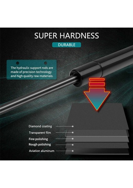 4pcs Ön Başlık Asansör Desteği Infiniti Q50 Için Strut Yay Şok Damper 2014-2018 65470-46A0A 6801 PM3369 (Yurt Dışından)