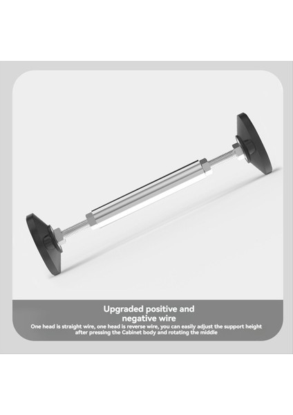 Paslanmaz Çelik Teleskopik Destek Çubuk Dolabı Destek Çubuğu Sertlik Lavabo Destek Braket Yükle Başlatı 300 kg (Yurt Dışından) modelleri