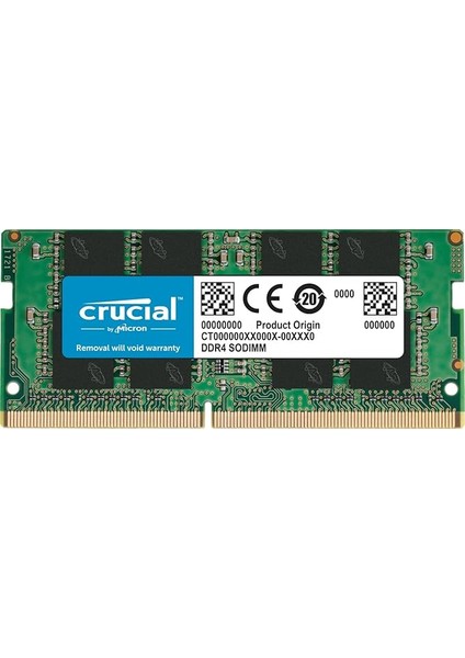 Ntb CT16G4SFRA32A 16GB Ddr4 3200MHZ Sodımm CL22 Ram Bellek
