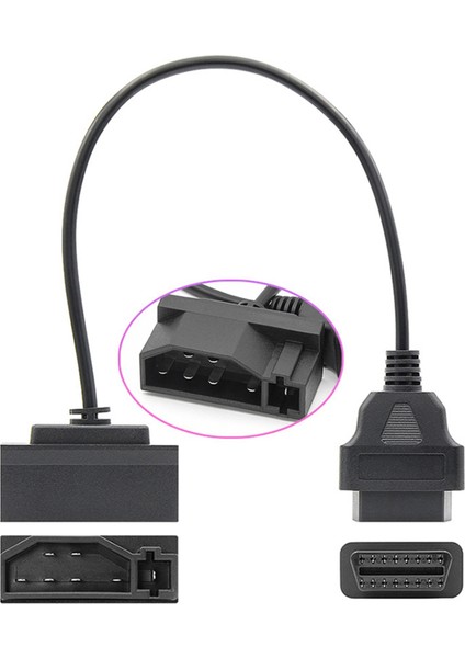 Ford Otomobil 7 Ila 16 Pin Araç Obd2 Adaptörleri Uzatma Kablosu Obd Konektörleri Teşhis Aracı (Yurt Dışından) fırsatları