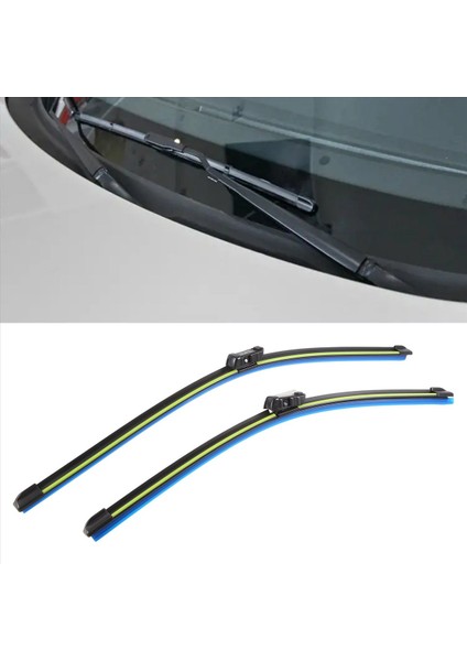 Porsche Macan Için Yansıtıcı Şeritli 1 Çift Ön Ön Cam Silecek Bıçakları 2014-2023 Ön Cam Pencere Aksesuarları (Yurt Dışından) fiyatları