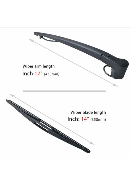 3x Chevrolet Trailblazer Elçisi Buick Rainier Ön Cam Silecek Kol Bıçağı Seti (Yurt Dışından) modelleri