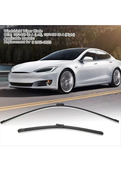 Tesla Model S Için Otomobil Li Silecek Blade Sil Silecek Bıçakları 1051495-00-A 1051496 (Yurt Dışından) fiyatları