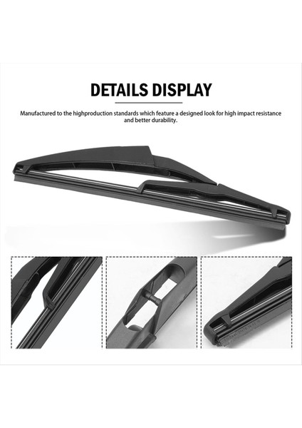 Citroen C5 Aircross Için Silecek Bıçak Araç Pencere Temizlik Bıçağı 2018&#39 Den Beri 1638435580 (Yurt Dışından) fiyatları