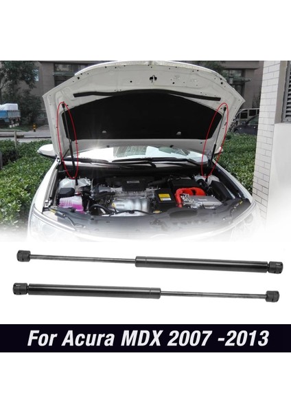 2x Ön Bonnet Hood Asansör Struts Acura Mdx Için Şok Gaz Silindir Seti Destekleme 2007-2013 6339 PM1109 SG226027 (Yurt Dışından) fiyatları