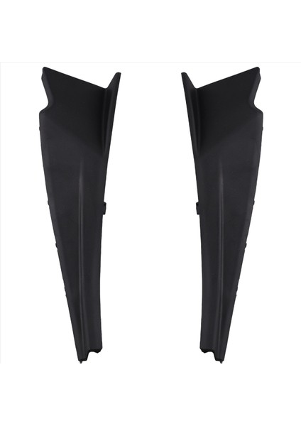 1paır Araç Ön Çamurluk Kapağı Trim 66894-9NB0A 66895-9NB0A Infiniti JX35 QX60 14-18 Ön Cam Silecek Kaput Uzantısı (Yurt Dışından)