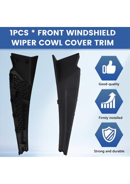 Infiniti Için Araba Ön Çamurluk Kapak Döşeme JX35 QX60 14-18 Silecek Cowl Hava Kılavuzu Contası Kapağı 66894-9NB0A 668949NB0A R (Yurt Dışından) fırsatları