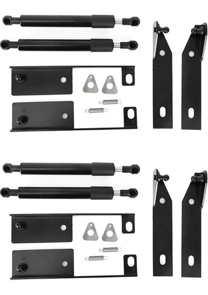 2x Bagaj Kapağı Yardım Asansör Desteği 2014 - 2019 Için Nissan Navara NP300 D23 (Yurt Dışından)