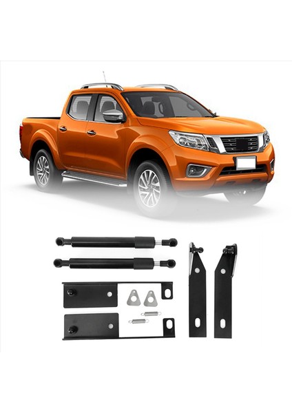 2x Bagaj Kapağı Yardım Asansör Desteği 2014 - 2019 Için Nissan Navara NP300 D23 (Yurt Dışından) modelleri