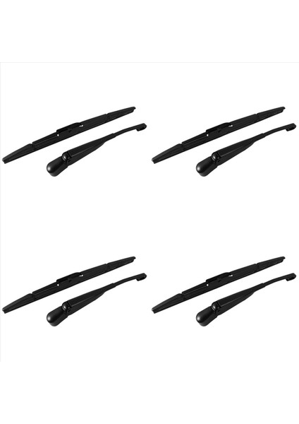 4x Arka Ön Cam Silecek Kol Seti-Honda Crv Cr-V 2012-2016 76720-T0A-003 Için Arka Ön Cam Silecek Kolu Bıçağı Seti (Yurt Dışından)