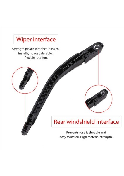 Dodge Magnum 2005-2008 Için 3x Arka Pencere Silecek Bıçağı ve Ön Cam Silecek Kolu Dodge Nitro 2007-2009 (Yurt Dışından) fırsatları