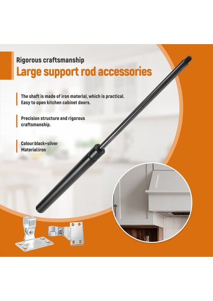 Basınç Altında 50KG Yatak Hidrolik Menteşe Kuvveti Asansör Destek Mobilya Gazı Bahar Dolabı Kapısı Mutfak Dolap Menteşeler Mobilya Donanımı (Yurt Dışından) fırsatları