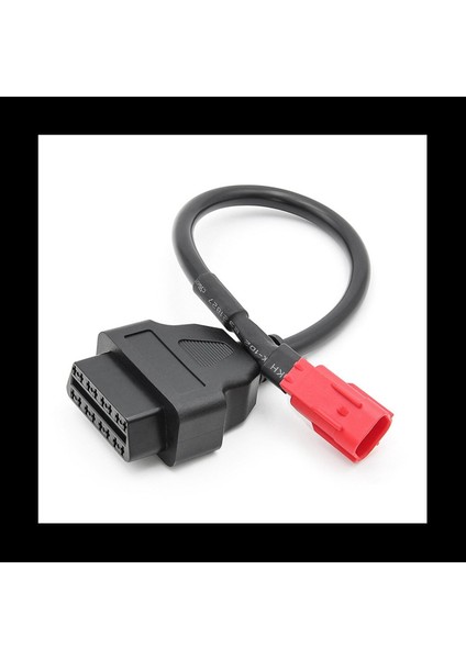 3x 6 Ila 16 Pin Motosiklet Obd Adaptörleri Obd2 Honda Yamaha Suzuki Benelli Için Diyagnostik Kablo Uzatma Konektörleri (Yurt Dışından) modelleri