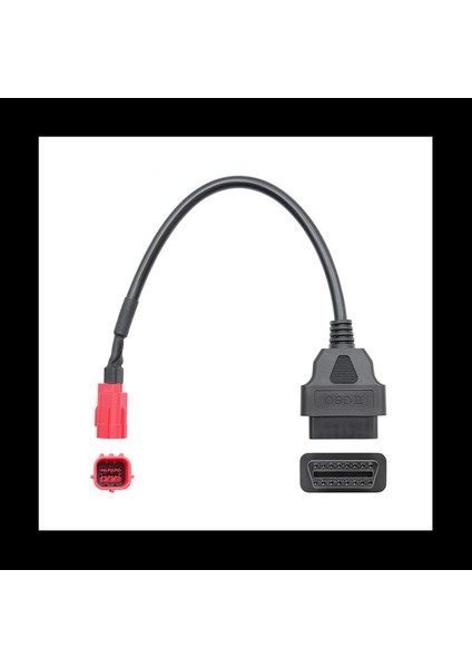 3x 6 Ila 16 Pin Motosiklet Obd Adaptörleri Obd2 Honda Yamaha Suzuki Benelli Için Diyagnostik Kablo Uzatma Konektörleri (Yurt Dışından) fırsatları