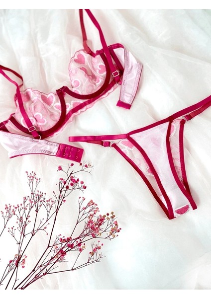 Kalpli Transparan Sütyentakımı modelleri