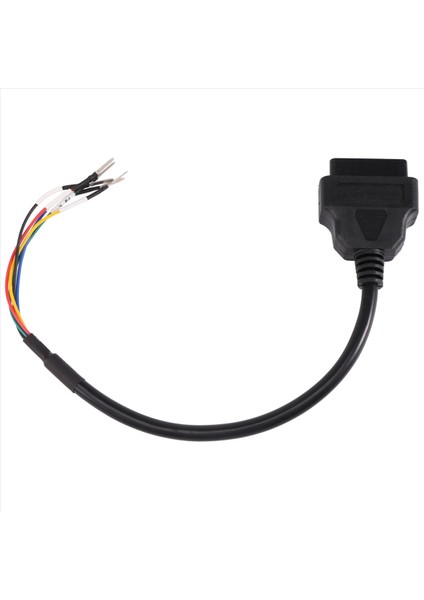 16 Pin Obd Obd2 Dişi K Hattı Jumper Test Cihazı Konnektörü Arabası Teşhis Kablosu Kablosu Pigtail Satır (Yurt Dışından) fiyatları