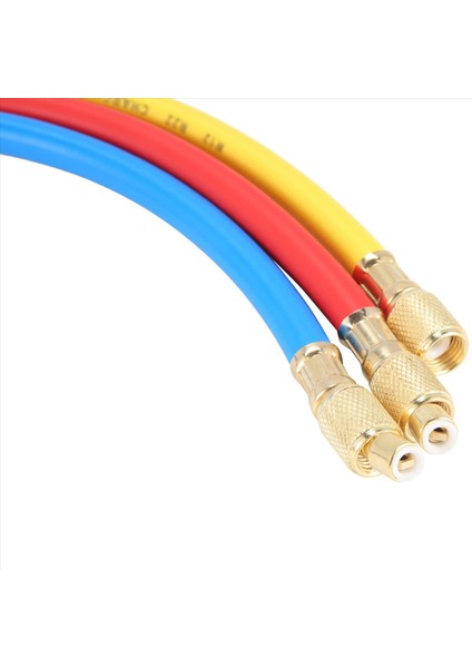 Manifold Gösterge Seti R410A/R22/R134A/R404A Soğutucu Otomotiv Ac Manifoldu Için 3 Yollu Ac Diyagnostik Manifold Gösterge Seti (Yurt Dışından)
