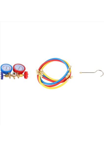 Manifold Gösterge Seti R410A/R22/R134A/R404A Soğutucu Otomotiv Ac Manifoldu Için 3 Yollu Ac Diyagnostik Manifold Gösterge Seti (Yurt Dışından) modelleri