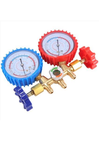 Manifold Gösterge Seti R410A/R22/R134A/R404A Soğutucu Otomotiv Ac Manifoldu Için 3 Yollu Ac Diyagnostik Manifold Gösterge Seti (Yurt Dışından) indirimleri