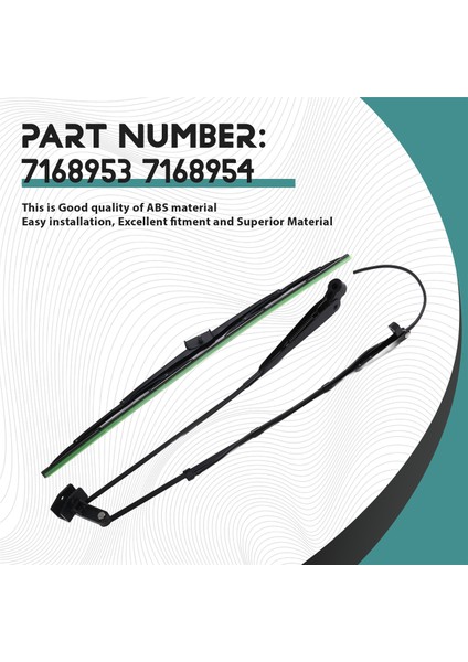 7168953 7168954 Bobcat A770 S510 Için Silecek Kolu ve Bıçağı S530 S550 S570 S590 S630 S650 S750 S770 S850 T550 T590 T630 (Yurt Dışından) indirimleri