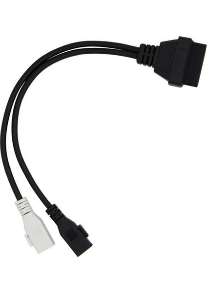 Obd Iı Obd2 Kablo 2 x 2pin -Obd2 16PIN Kadın Konnektör Kablosu -Aud Vag Seat Skoda Için (Yurt Dışından) modelleri