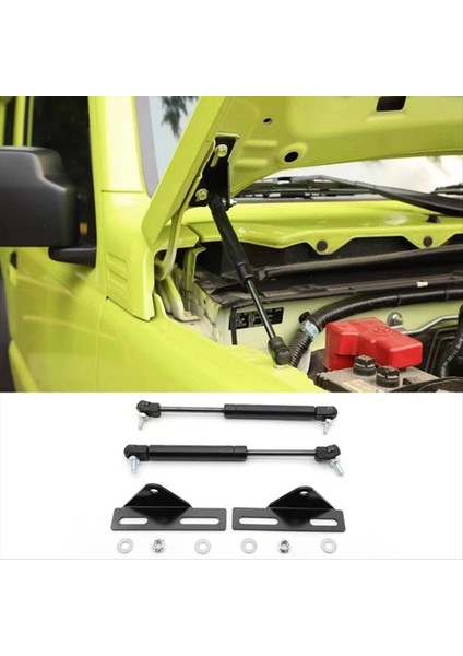 Suzuki Jimny JB74 JB64 2019-2022 Için Araba Ön Kaput Bonnet Bonnet Asansör Destek Çubuk Motor Kapağı Hidrolik Destek Çubuğu (Yurt Dışından) fırsatları