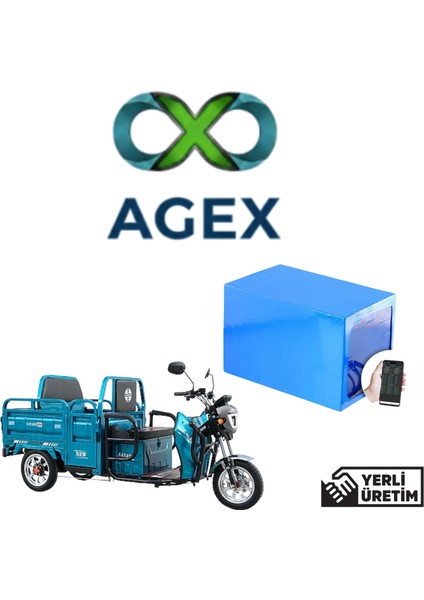 Arora Navara New 72 Volt 30 Ah Lifepo4 Batarya